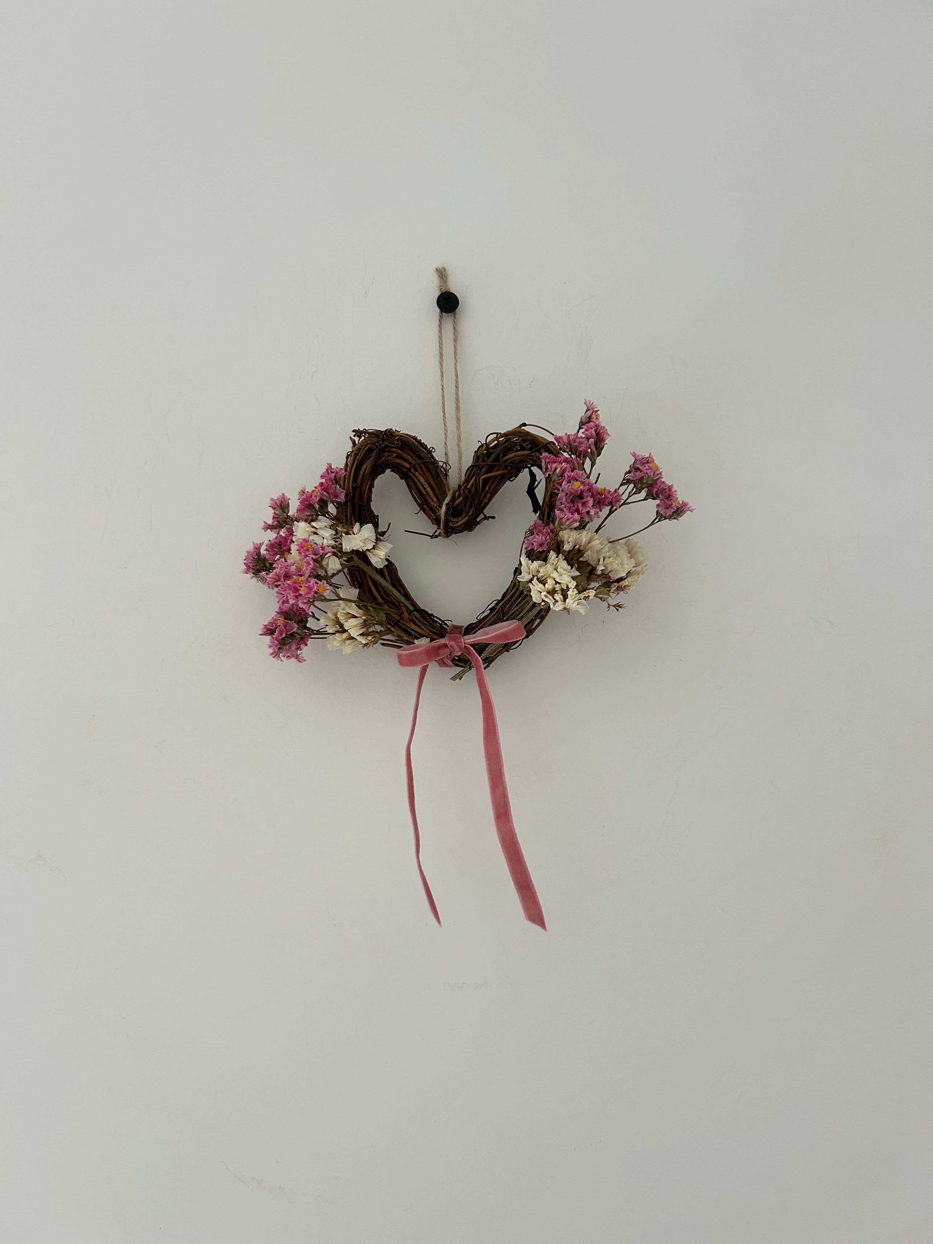 Mini Heart Wreath 10cm (sample 5)