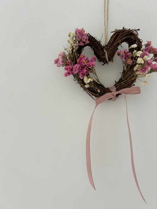 Mini Heart Wreath 10cm (sample 3)