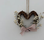 Mini heart wreath 10cm