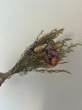 Small everlasting dried flower bouquet