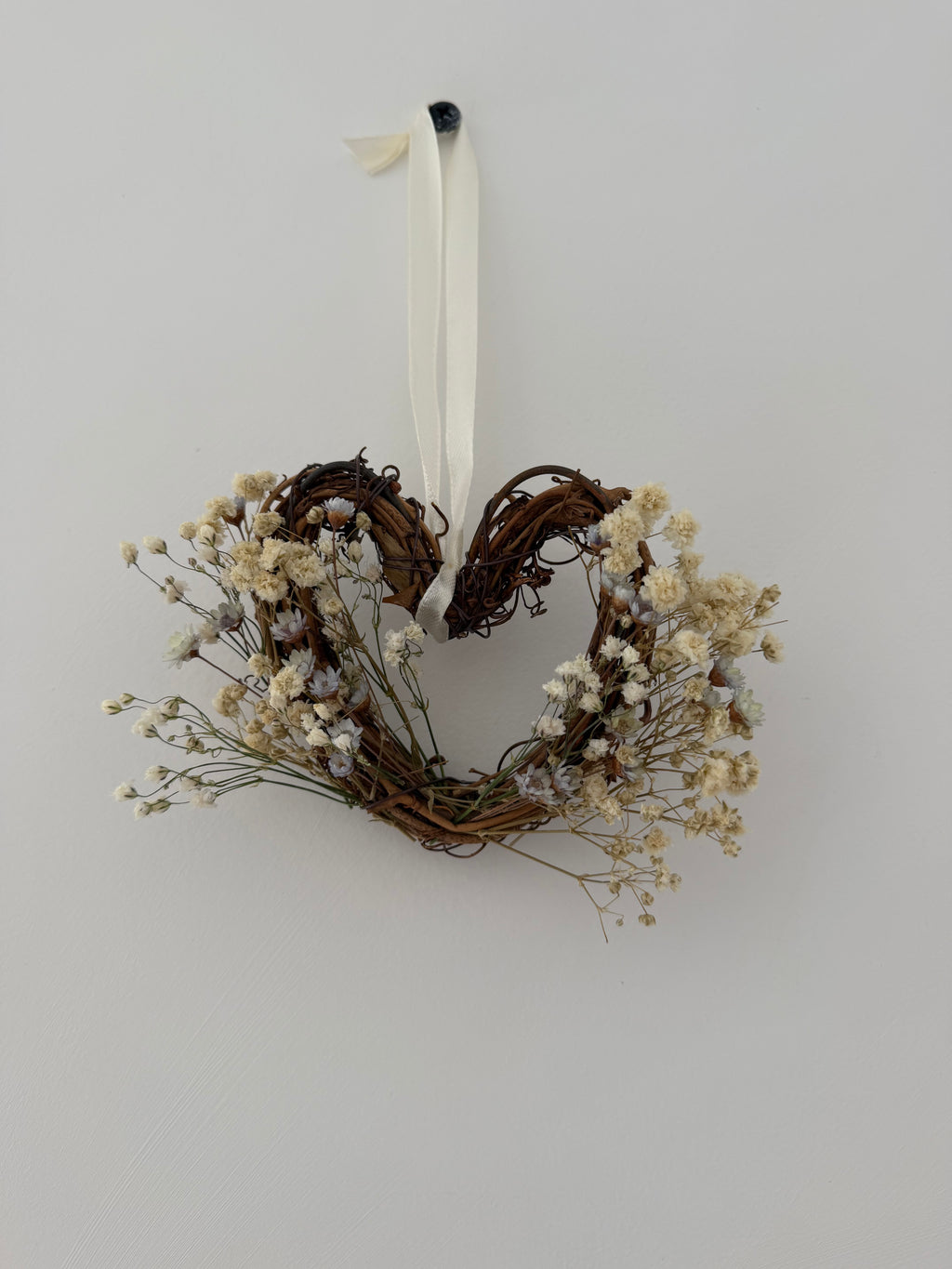 Mini heart wreath (10cm) sample 10 (blue)