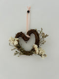 Mini Heart Wreath 10cm (sample 1)