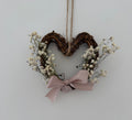 Mini heart wreath 10cm