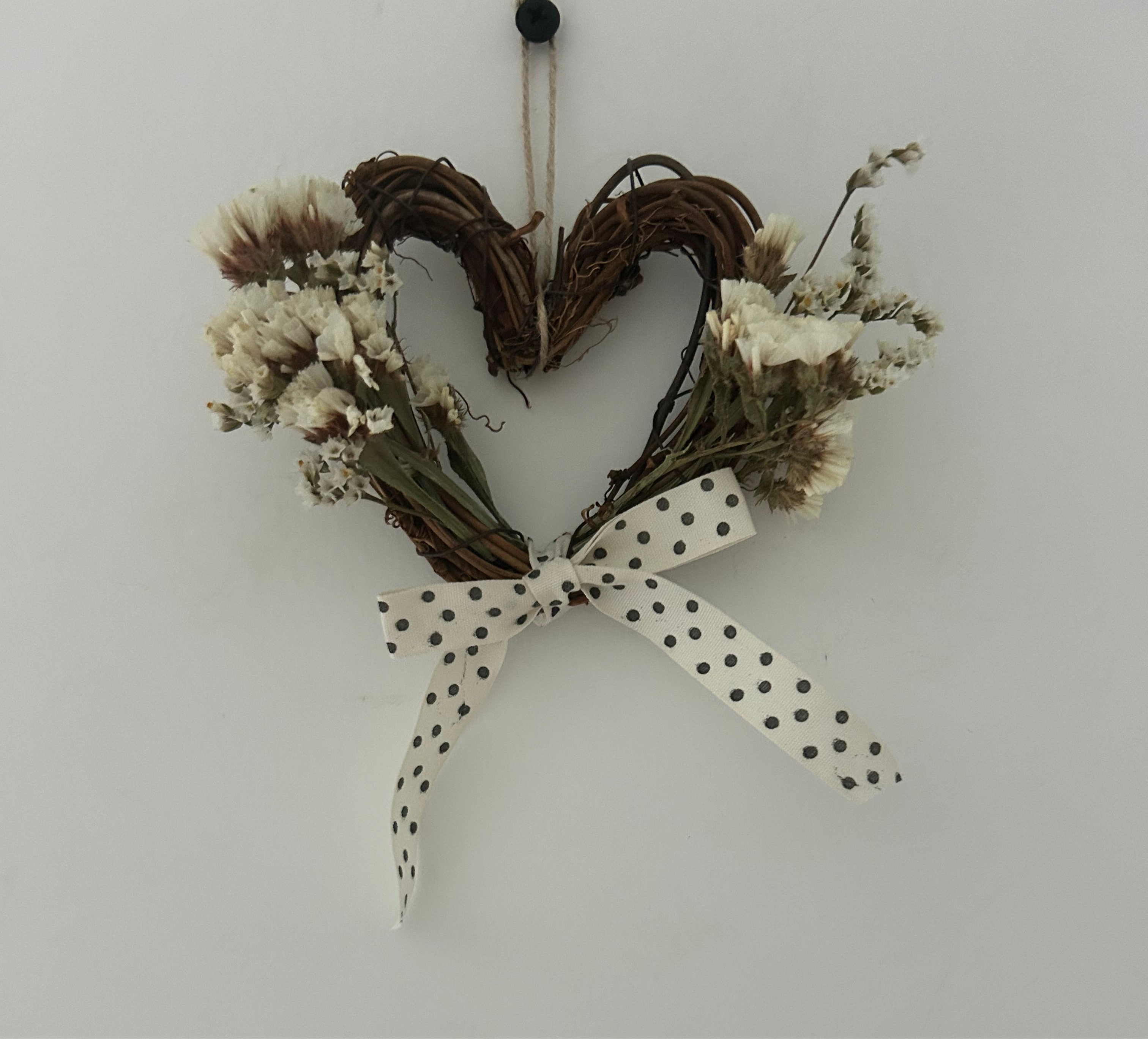 Mini Heart Wreath 10cm (sample 6)