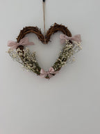 20cm heart wreath