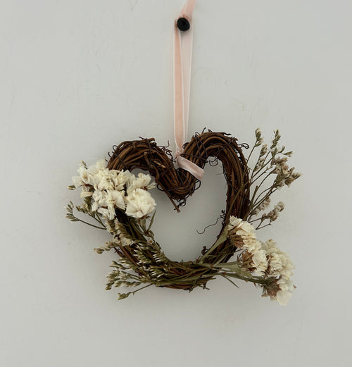 Mini Heart Wreath 10cm (sample 1)